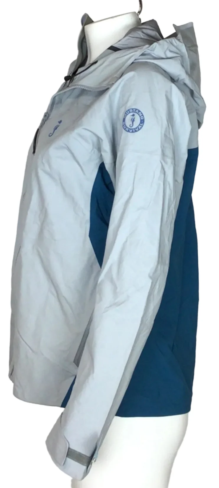 Mustang Survival rain shell grey/blu - Image 5