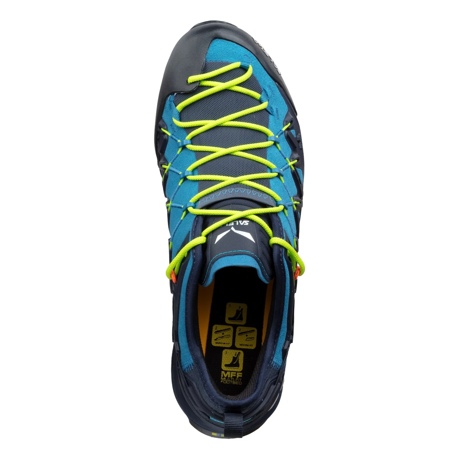 Salewa - Wildfire Edge - Men's - Premium Navy/Fluo Yellow - Image 3