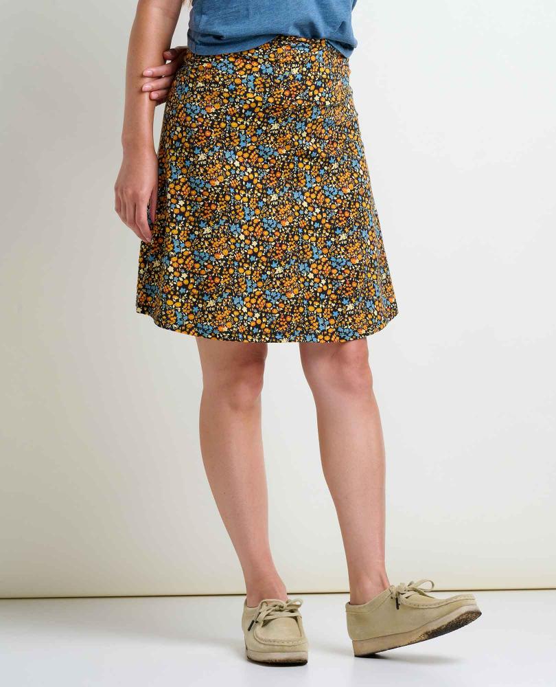 Toad and Co - Chaka Skirt - True Navy Retro Print - Image 16