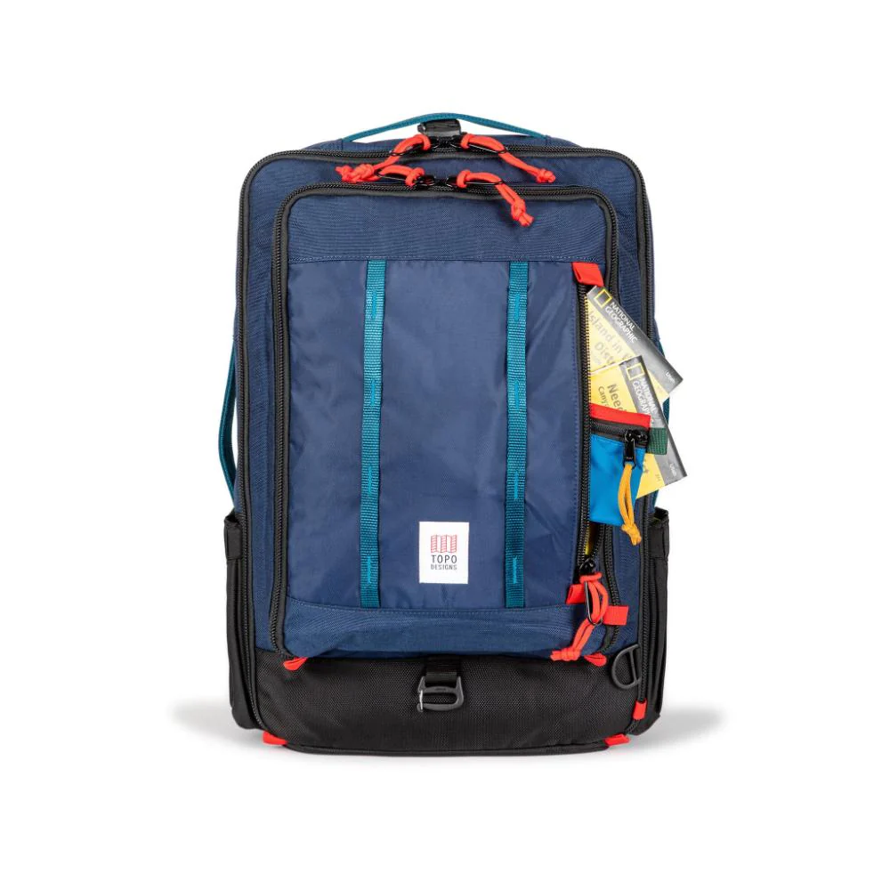 Topo Designs - Global Travel Bag 30L - Navy/Sahara - Image 7