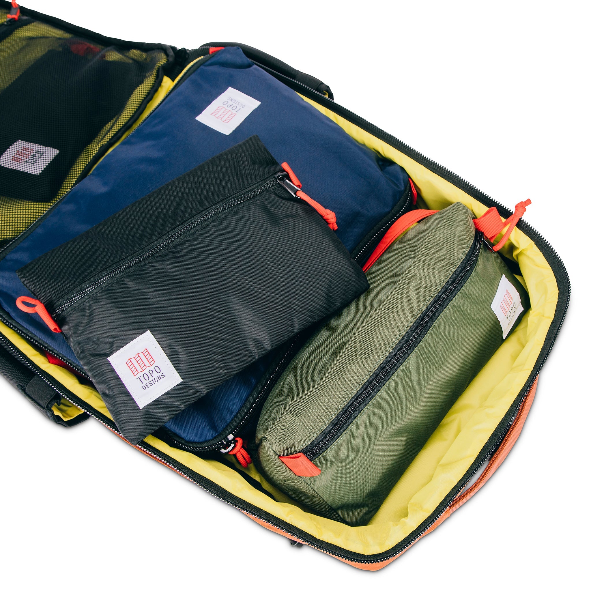 Topo Designs - Global Travel Bag 30L - Navy/Sahara - Image 14